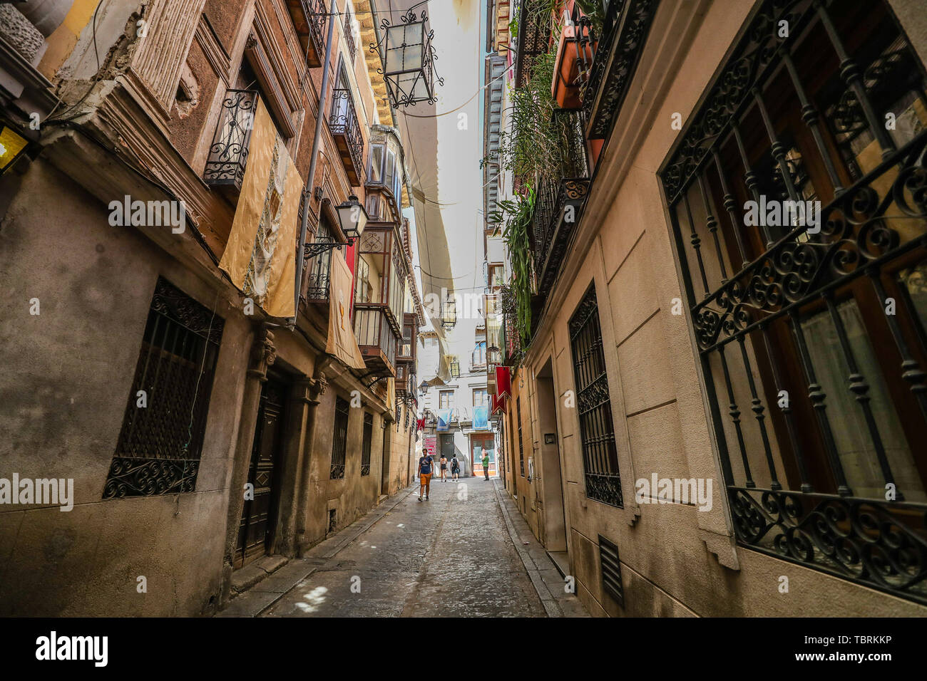 Vue de la ville de Tolède county de l'Espagne dans la province de Tolède, communauté autonome de Castille-La Manche, en Espagne. (PHOTO : VANESSA CARVALHO/BRA Banque D'Images
