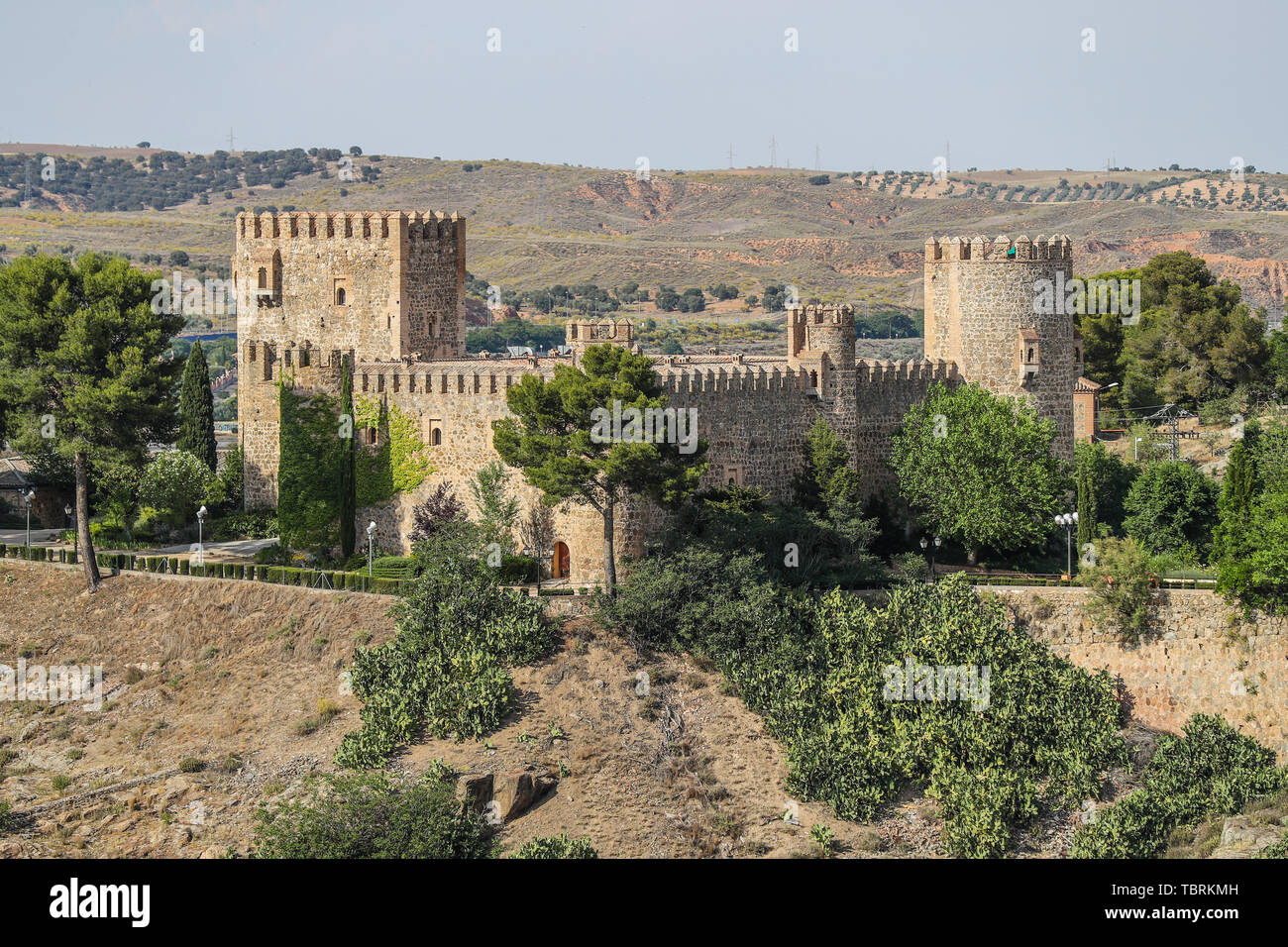 Vue de la ville de Tolède county de l'Espagne dans la province de Tolède, communauté autonome de Castille-La Manche, en Espagne. (PHOTO : VANESSA CARVALHO/BRA Banque D'Images