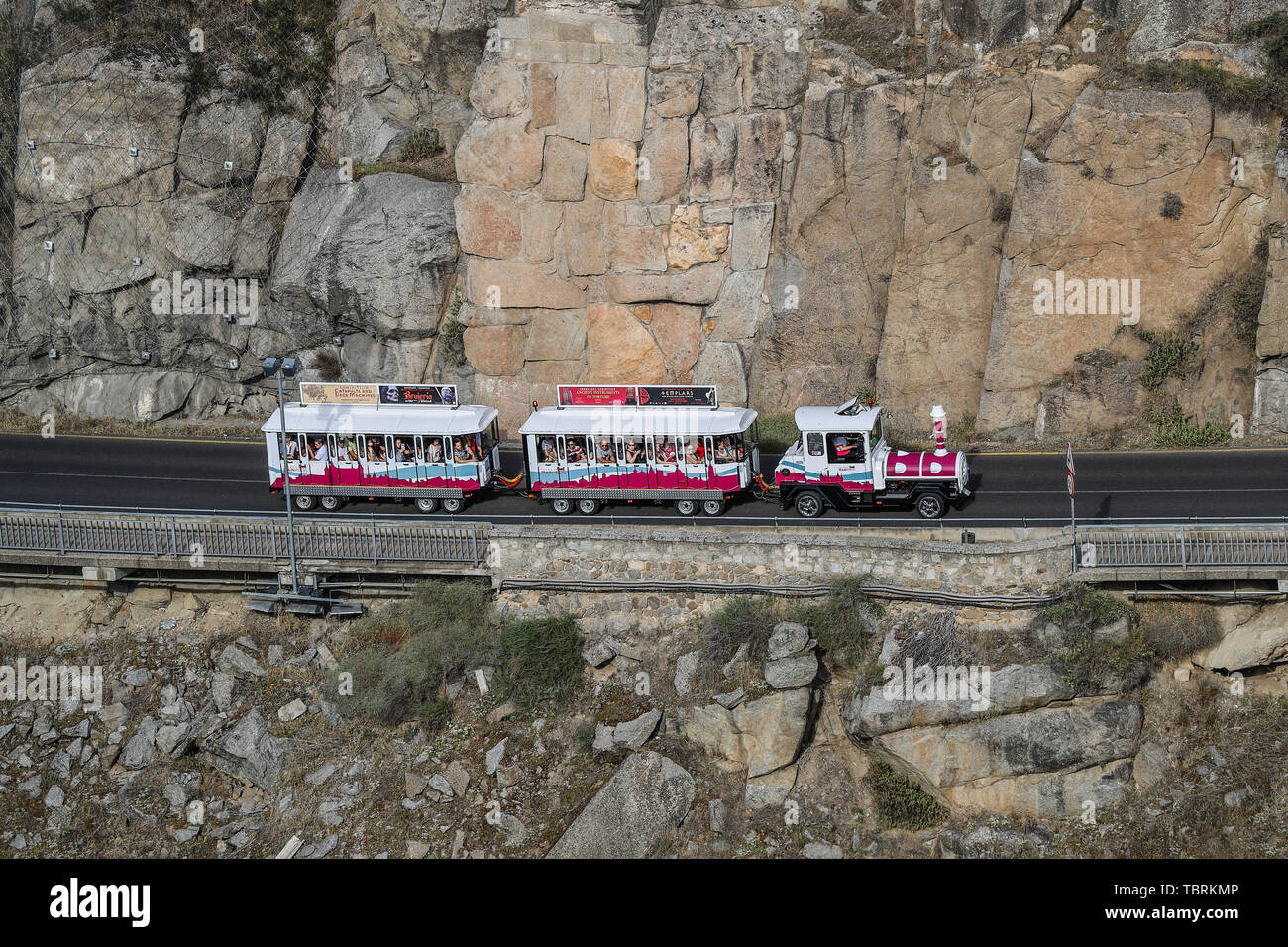 Vue de la ville de Tolède county de l'Espagne dans la province de Tolède, communauté autonome de Castille-La Manche, en Espagne. (PHOTO : VANESSA CARVALHO/BRA Banque D'Images