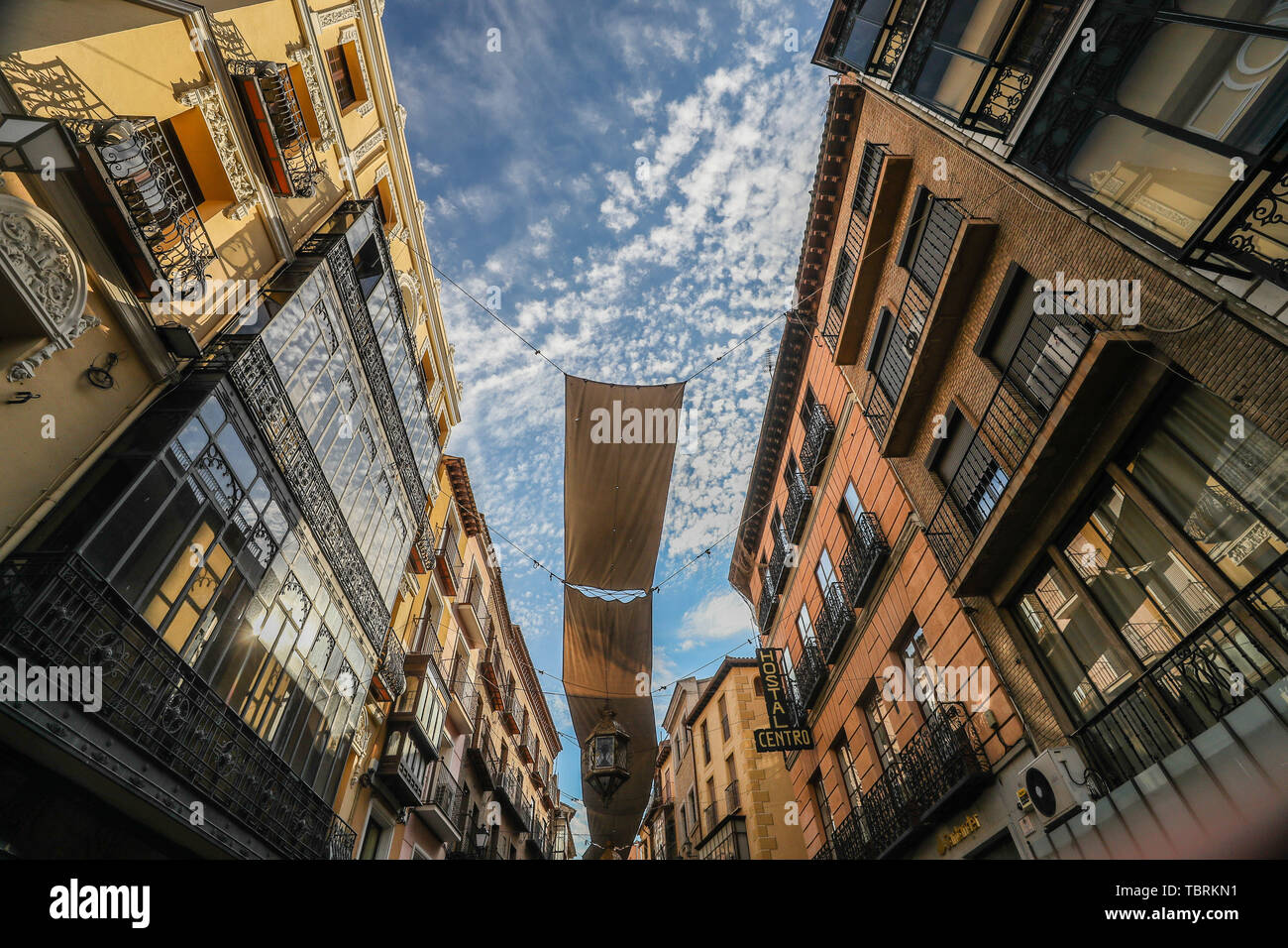 Vue de la ville de Tolède county de l'Espagne dans la province de Tolède, communauté autonome de Castille-La Manche, en Espagne. (PHOTO : VANESSA CARVALHO/BRA Banque D'Images