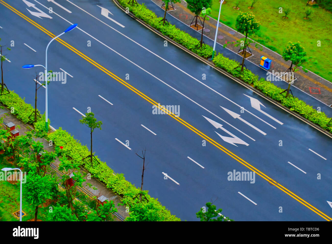 Personne n''s Road. Banque D'Images