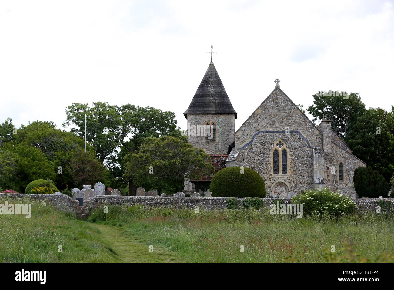 Vues générales de West Wittering Beach, West Sussex, UK. Banque D'Images