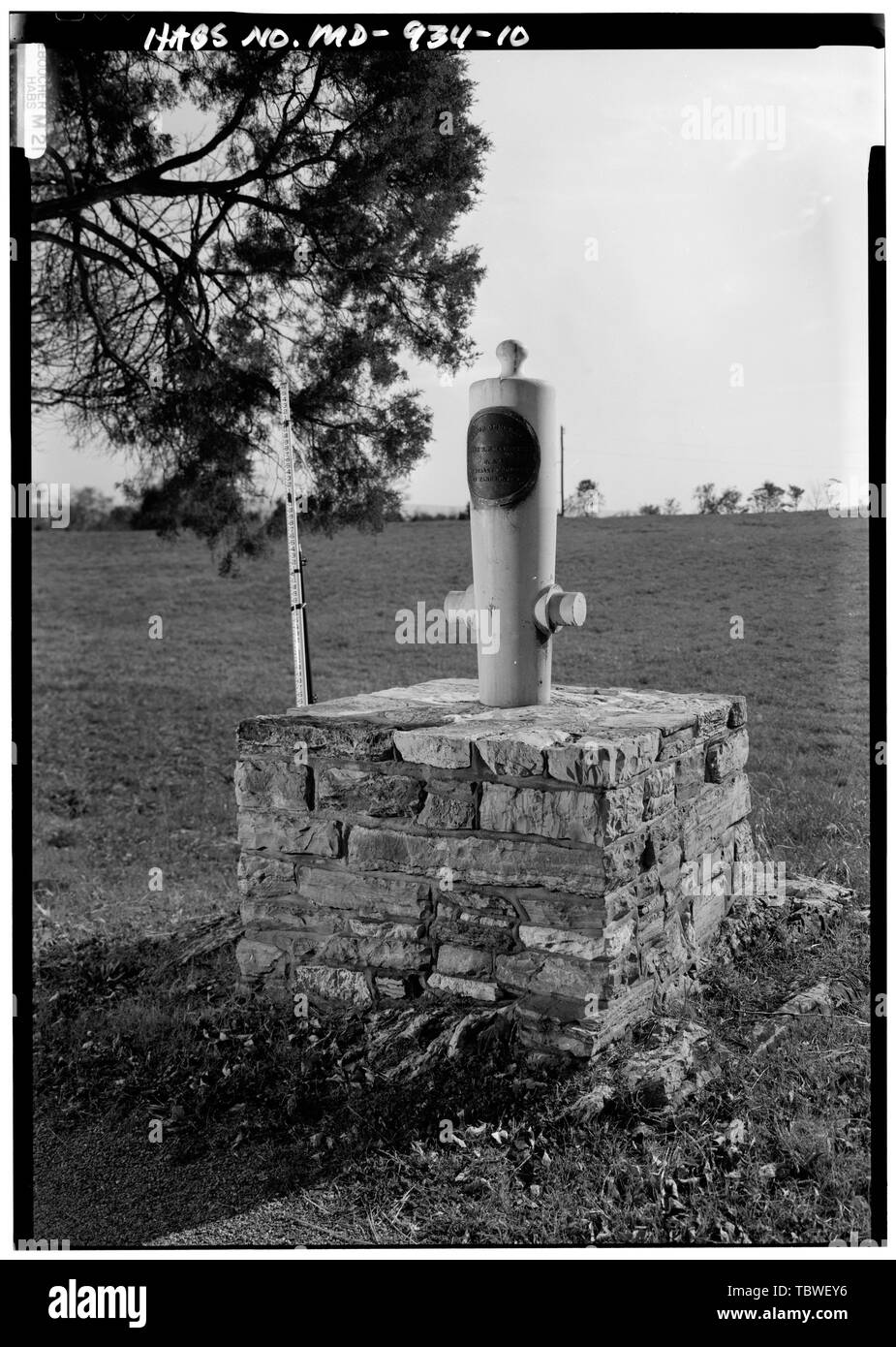 Le GÉNÉRAL JOSEPH K.F. CANNON MANSFIELD (MARQUAGE MARQUEUR TACHE OÙ mortellement blessé) Champ de bataille National d'Antietam, Sharpsburg, comté de Washington, MD Mansfield, Joseph K, F Stetson, John L Starke, William F Anderson Richardson, Israël McKinley, William O'Branch, L Rodman, Isaac, Clara Barton, Reilly O T Boucher, Jack E, Boucher, photographe Jack E, photographe :, Virginie B, émetteur Banque D'Images
