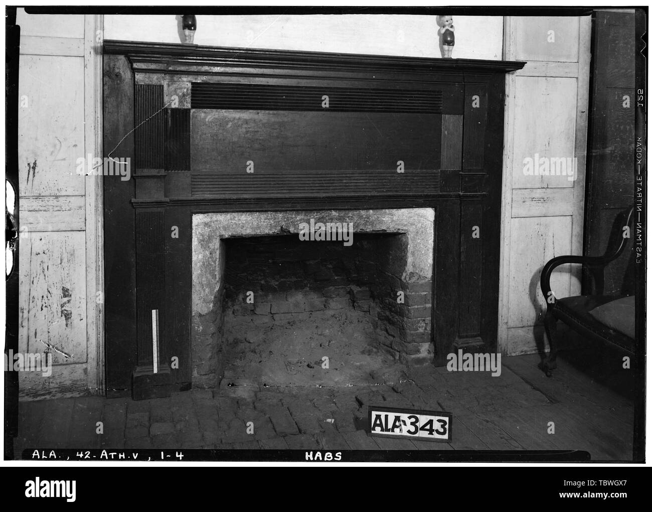 Les bâtiments historiques de l'enquête américaine Alex Bush, photographe, 21 mai 1935 au manteau/Prix Jack Rowe House, Brown's Ferry Road aux environs, Athènes, Limestone Comté, AL Banque D'Images