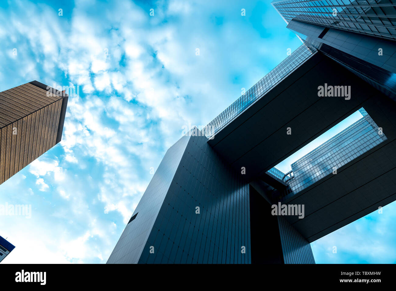 Hong Kong, Chine, 03 juin 2019 : Le Conseil législatif complexe. C'est le premier bâtiment construit spécialement pour abriter l'Assemblée législative o Banque D'Images