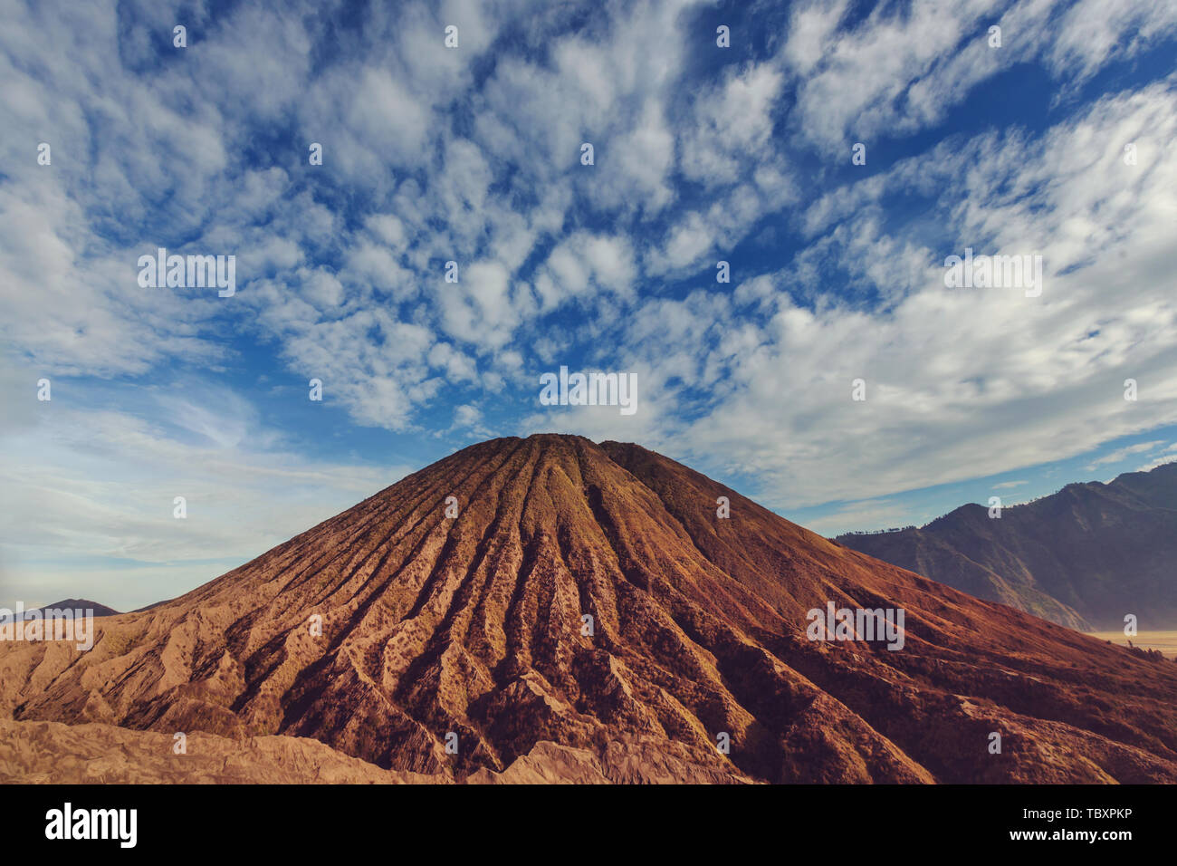 Volcan Bromo à Java, Indonésie Banque D'Images