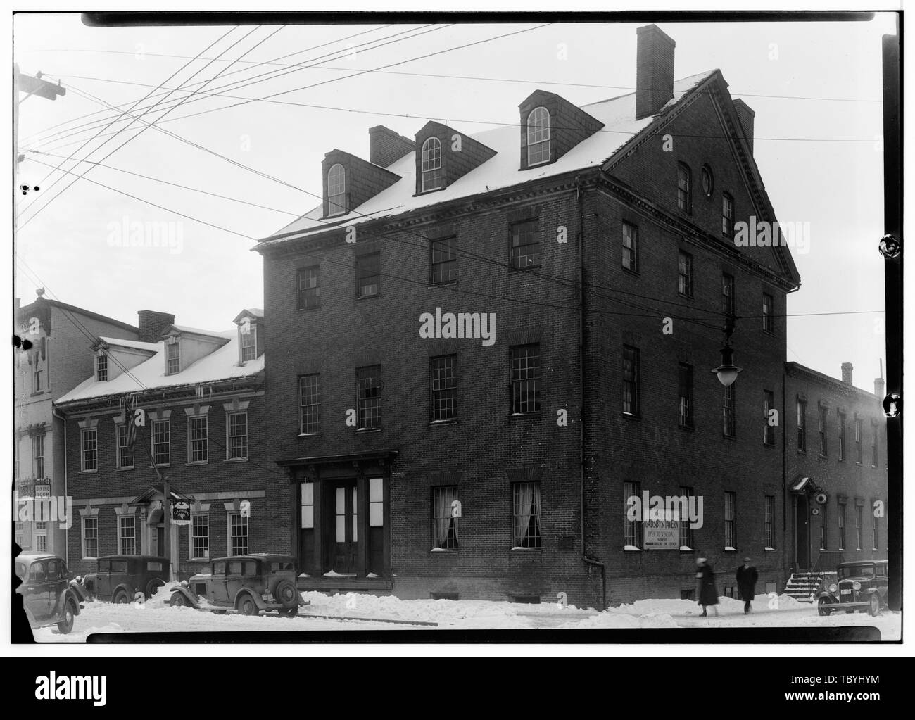 Mason's Coffee House (ordinaire), Nord 128 Royal Street, Alexandria, VA, ville indépendante Wise, John Banque D'Images