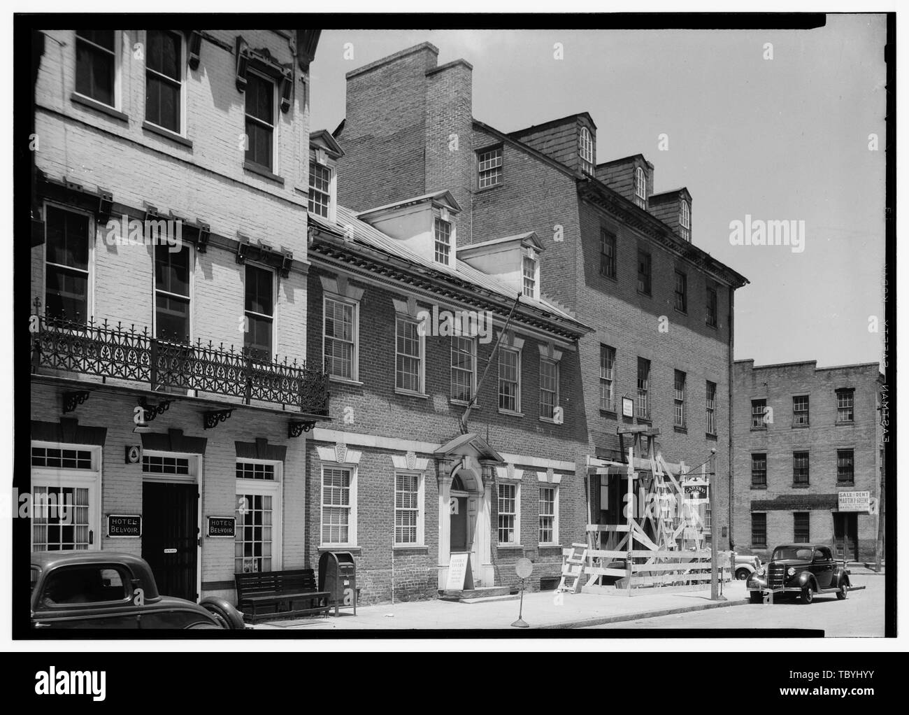 Mason's Coffee House (ordinaire), Nord 128 Royal Street, Alexandria, VA, ville indépendante Wise, John Banque D'Images