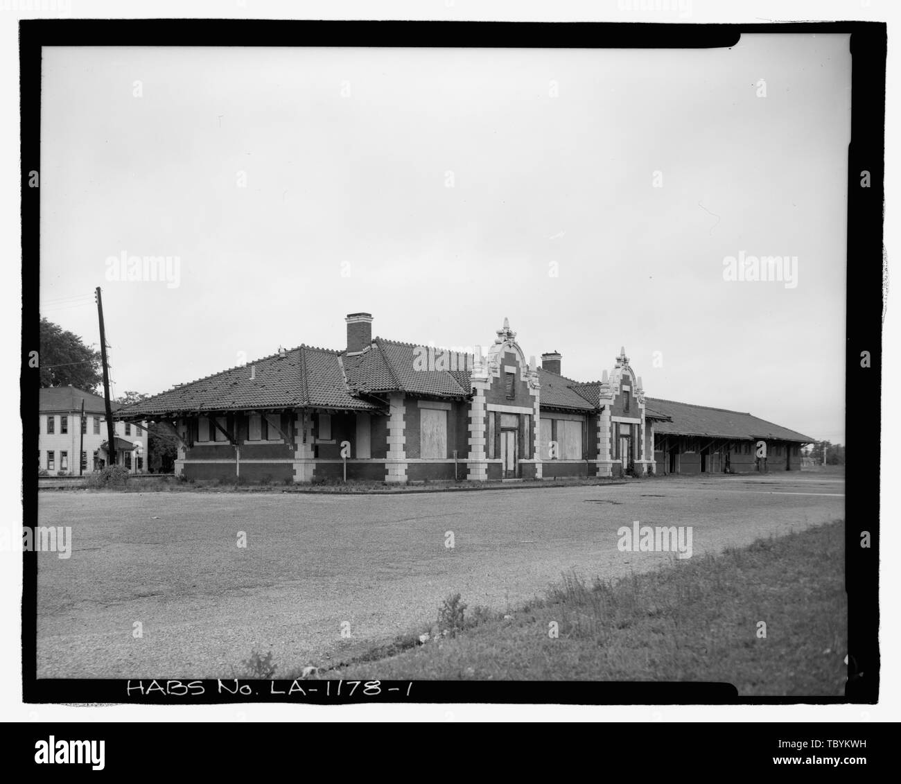 PacificTexas Missouri Pacific Railroad Station, dixième et Jackson Rues, Alexandrie, Rapides parois, LA MissouriPacific Railroad Company Longstaff, H Ville d'Alexandrie, Powell J L Hudson, U P Moore, R N Association Historique de la Louisiane Centra Calloway, Deborah, émetteur Kohara, Jack M, photographe Bolton, Robert, historien Banque D'Images
