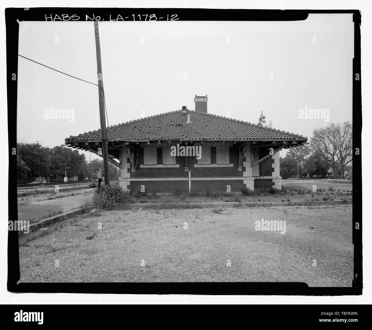 PacificTexas Missouri Pacific Railroad Station, dixième et Jackson Rues, Alexandrie, Rapides parois, LA MissouriPacific Railroad Company Longstaff, H Ville d'Alexandrie, Powell J L Hudson, U P Moore, R N Association Historique de la Louisiane Centra Calloway, Deborah, émetteur Kohara, Jack M, photographe Bolton, Robert, historien Banque D'Images