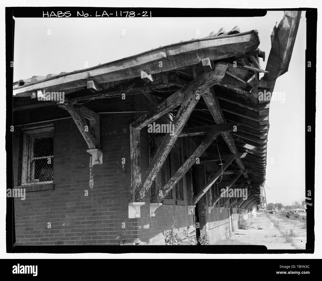 PacificTexas Missouri Pacific Railroad Station, dixième et Jackson Rues, Alexandrie, Rapides parois, LA MissouriPacific Railroad Company Longstaff, H Ville d'Alexandrie, Powell J L Hudson, U P Moore, R N Association Historique de la Louisiane Centra Calloway, Deborah, émetteur Kohara, Jack M, photographe Bolton, Robert, historien Banque D'Images