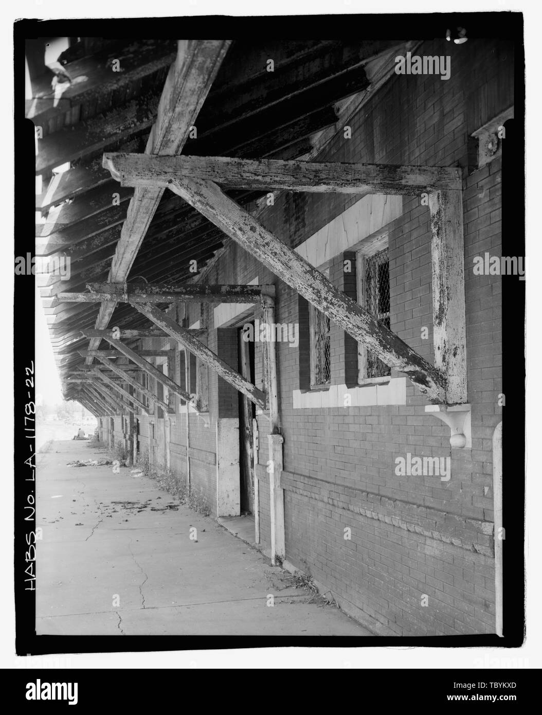 PacificTexas Missouri Pacific Railroad Station, dixième et Jackson Rues, Alexandrie, Rapides parois, LA MissouriPacific Railroad Company Longstaff, H Ville d'Alexandrie, Powell J L Hudson, U P Moore, R N Association Historique de la Louisiane Centra Calloway, Deborah, émetteur Kohara, Jack M, photographe Bolton, Robert, historien Banque D'Images