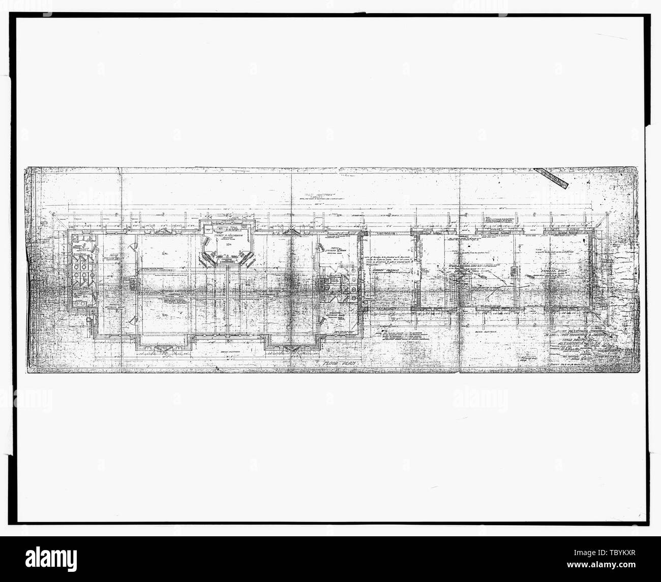 PacificTexas Missouri Pacific Railroad Station, dixième et Jackson Rues, Alexandrie, Rapides parois, LA MissouriPacific Railroad Company Longstaff, H Ville d'Alexandrie, Powell J L Hudson, U P Moore, R N Association Historique de la Louisiane Centra Calloway, Deborah, émetteur Kohara, Jack M, photographe Bolton, Robert, historien Banque D'Images