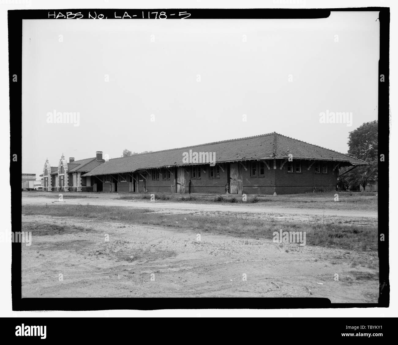 PacificTexas Missouri Pacific Railroad Station, dixième et Jackson Rues, Alexandrie, Rapides parois, LA MissouriPacific Railroad Company Longstaff, H Ville d'Alexandrie, Powell J L Hudson, U P Moore, R N Association Historique de la Louisiane Centra Calloway, Deborah, émetteur Kohara, Jack M, photographe Bolton, Robert, historien Banque D'Images