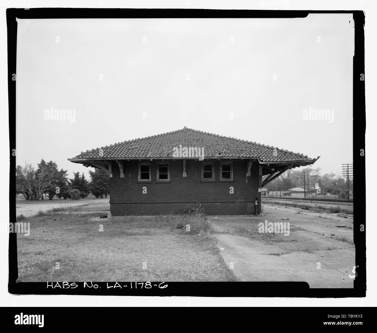 PacificTexas Missouri Pacific Railroad Station, dixième et Jackson Rues, Alexandrie, Rapides parois, LA MissouriPacific Railroad Company Longstaff, H Ville d'Alexandrie, Powell J L Hudson, U P Moore, R N Association Historique de la Louisiane Centra Calloway, Deborah, émetteur Kohara, Jack M, photographe Bolton, Robert, historien Banque D'Images