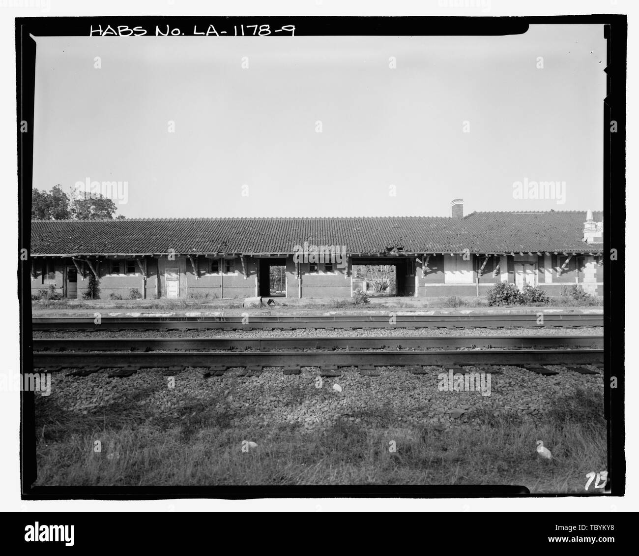 PacificTexas Missouri Pacific Railroad Station, dixième et Jackson Rues, Alexandrie, Rapides parois, LA MissouriPacific Railroad Company Longstaff, H Ville d'Alexandrie, Powell J L Hudson, U P Moore, R N Association Historique de la Louisiane Centra Calloway, Deborah, émetteur Kohara, Jack M, photographe Bolton, Robert, historien Banque D'Images