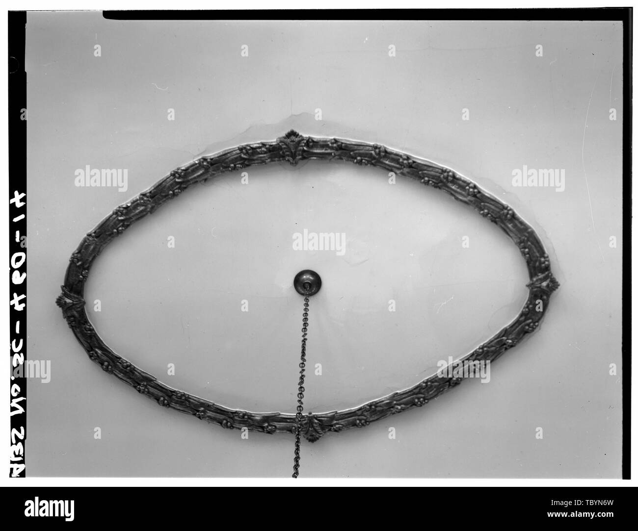 Décoration de plafond NEF, emplacement central. (Voir aussi SC4608) Sainte-Hélène's Episcopal Church, 501, rue Church, le beaufort, le comté de Beaufort, SC Banque D'Images