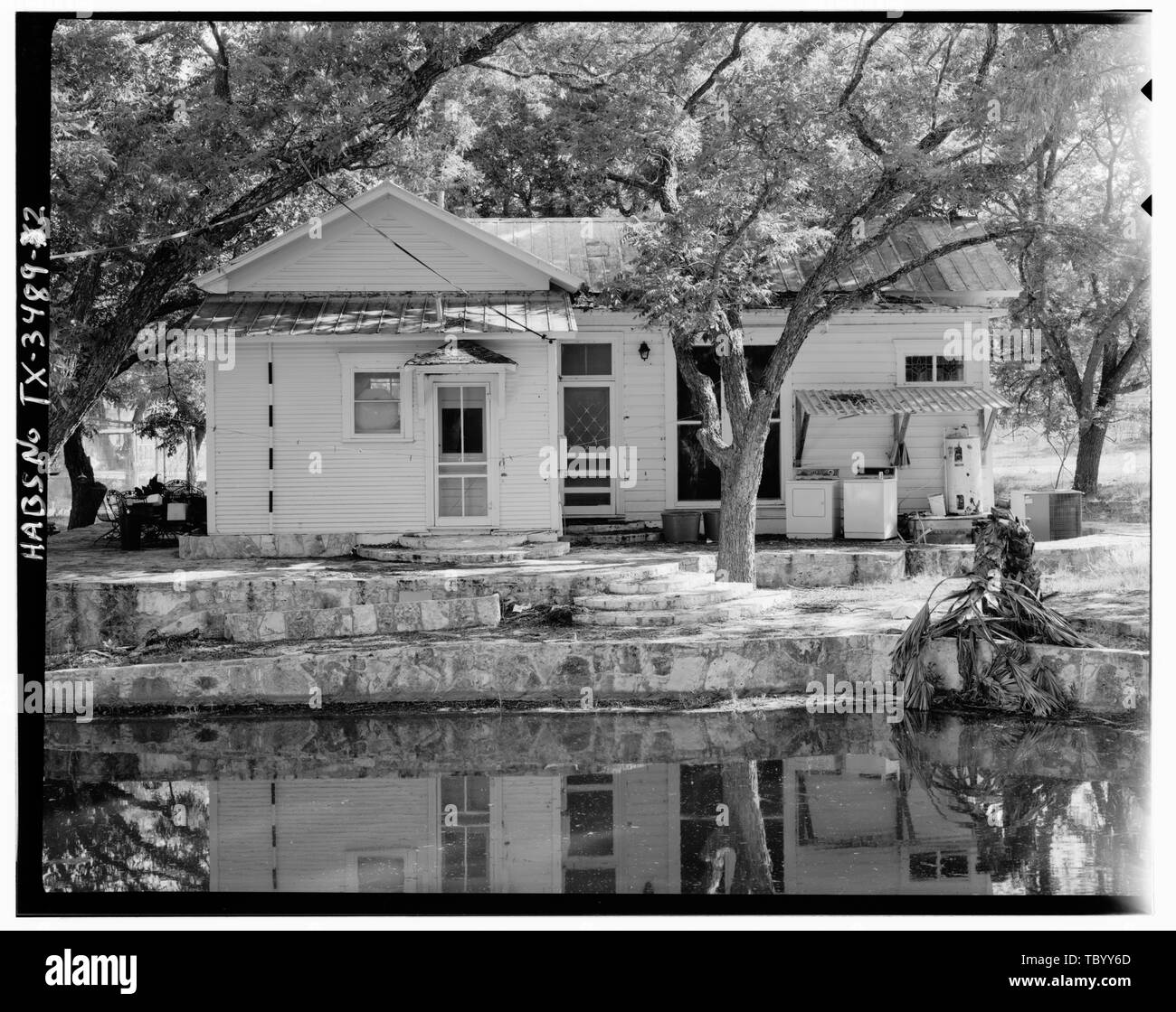 Élévation nord. John Nance Garner House, Camp Wood, du vrai County, Texas John Nance Garner, Université du Texas à Austin, à l'École d'Architecture, parrain Leary, Dan, faculté commanditer Charalambides, Jason Horan, Ann Humphrey, Beth Heritage Society d'Austin : Phillip Creer Bourse, parrain Fucci, Beth, délinéateur Rees, Chay, délinéateur Rose, Lindsay, délinéateur Banque D'Images