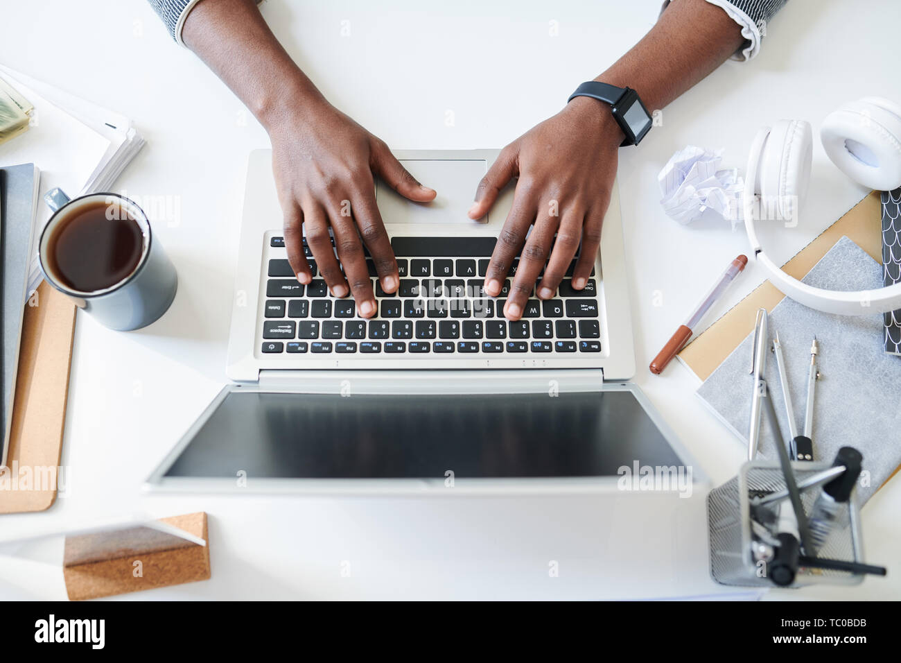 La préparation du projet d'entreprise Banque D'Images