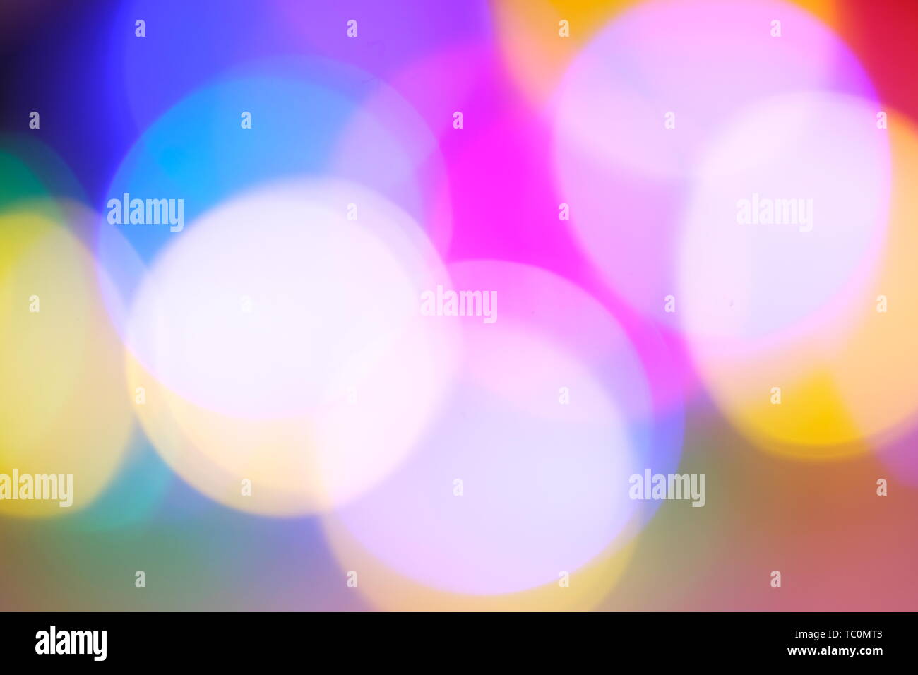 Série couleur lumières fond d'écran Lumière douce diagramme d'écran ouvert APP d'arrière-plan Banque D'Images