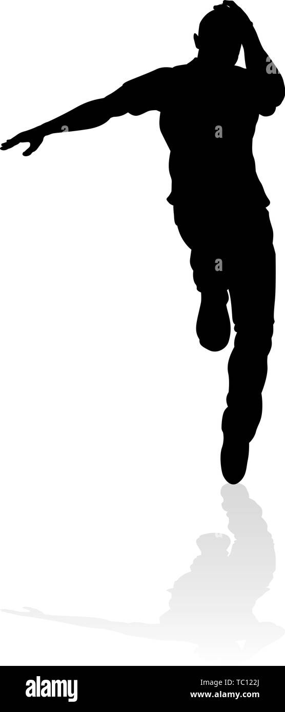 Street Dance Dancer Silhouette Illustration de Vecteur