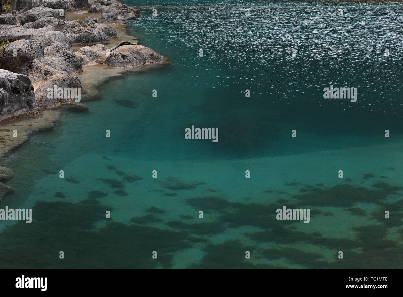 Blue Moon Valley Banque D'Images