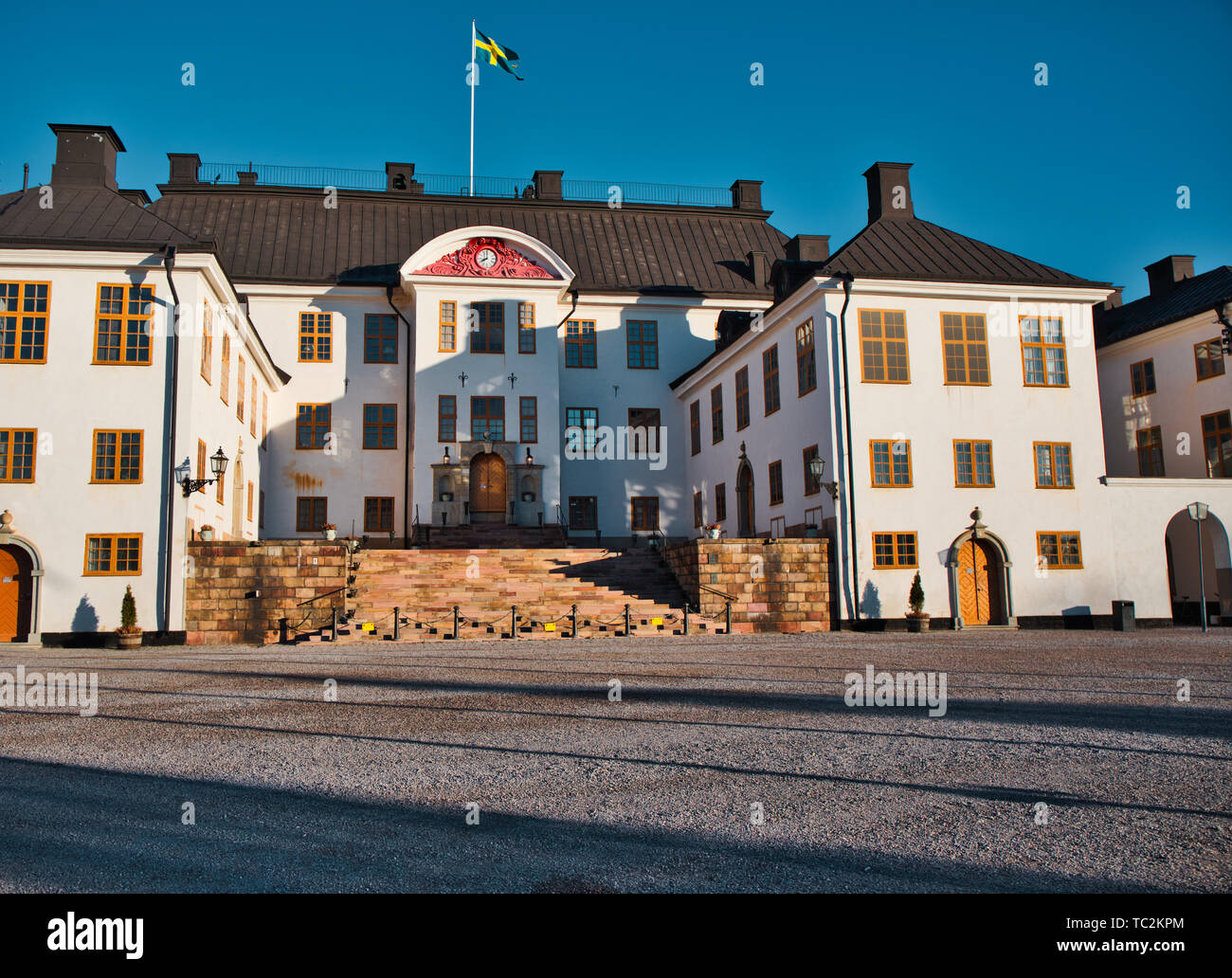 Palais de Karlberg, Solna, Stockholm, Suède, Scandinavie Banque D'Images