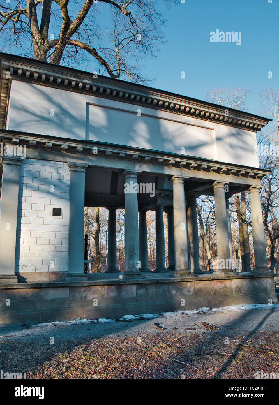 Temple de Diane, Parc du Château de Karlberg, Stockholm, Stockholm, Suède, Scandinavie Banque D'Images