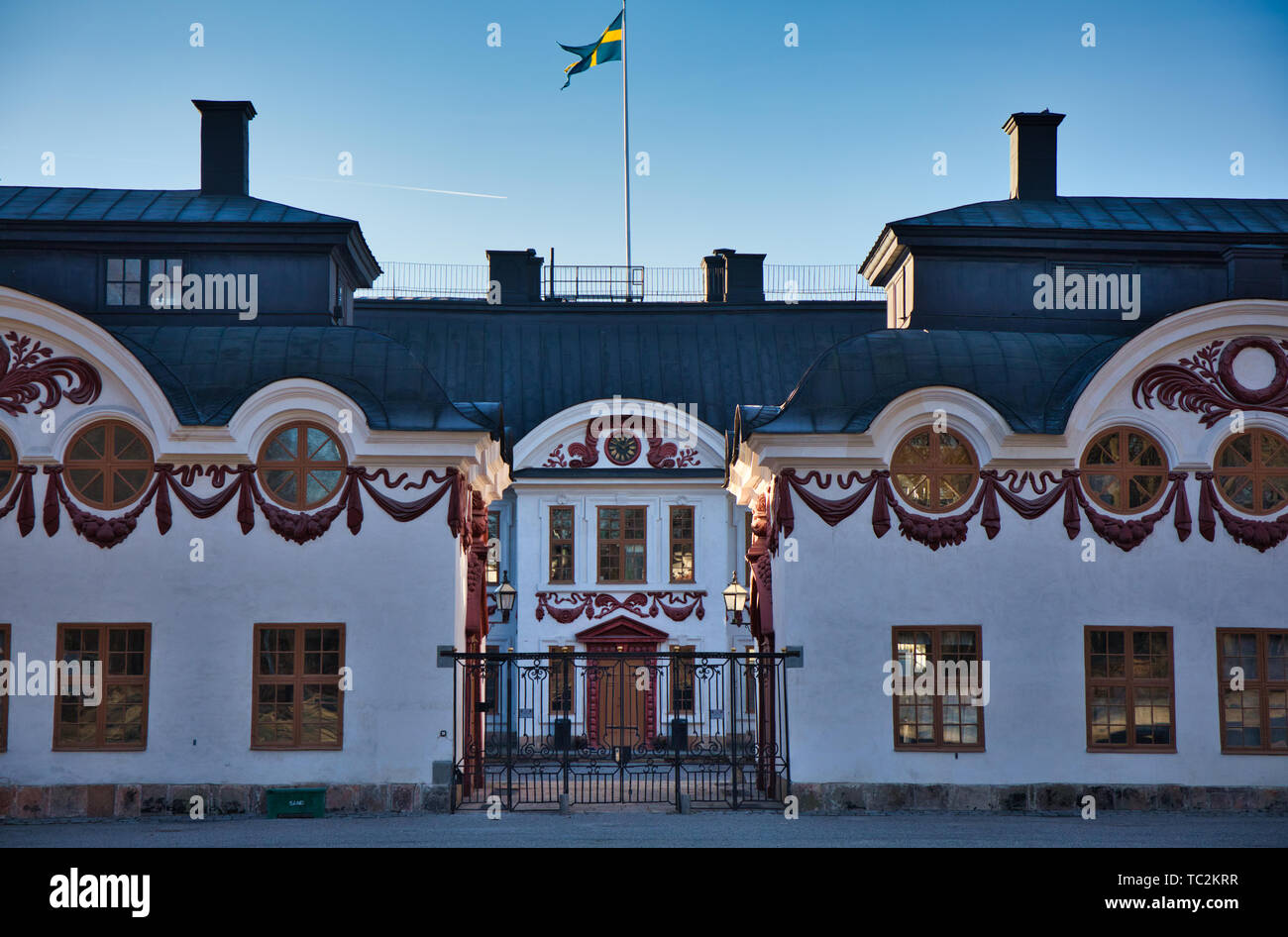 Palais de Karlberg, Solna, Stockholm, Suède, Scandinavie Banque D'Images