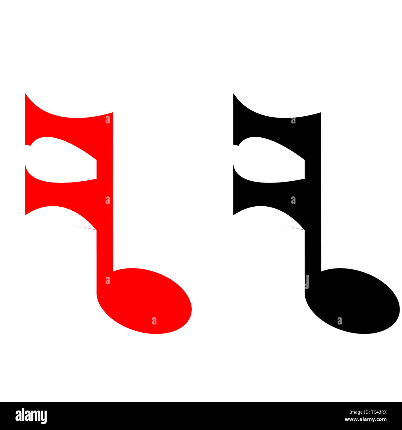 La note 3D matériel symbole de création de polices Banque D'Images