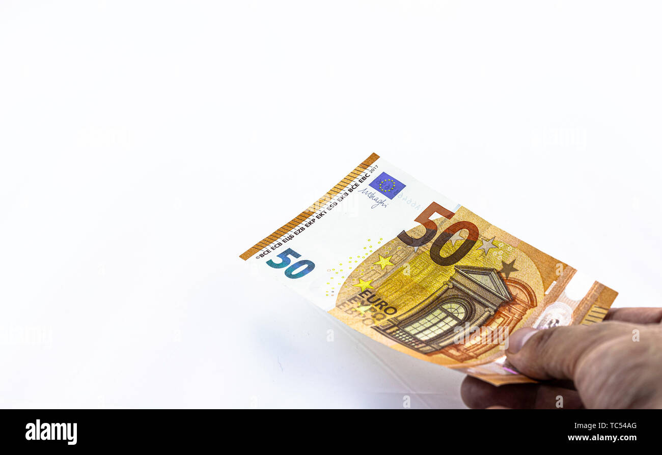 Nouveau billet de 50 euros Banque de photographies et d’images à haute ...
