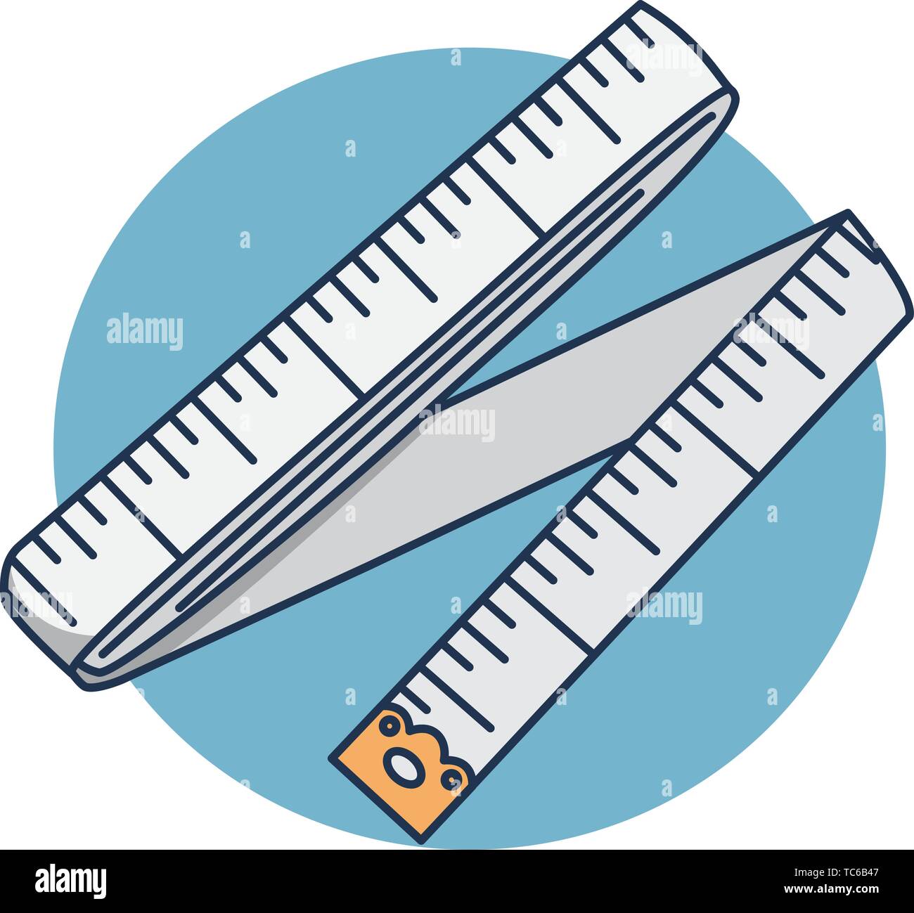 Bande à coudre. Cartoon illustration couture Illustration de Vecteur