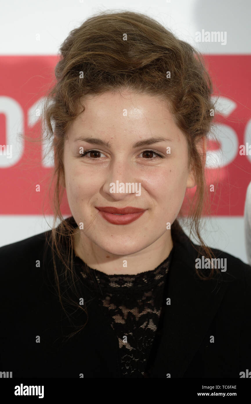 Cologne, Allemagne. Le 05 juin, 2019. L'actrice Mala Emde vient à la réunion de l'industrie d'été du film et Media Foundation NRW. Credit : Henning Kaiser/dpa/Alamy Live News Banque D'Images