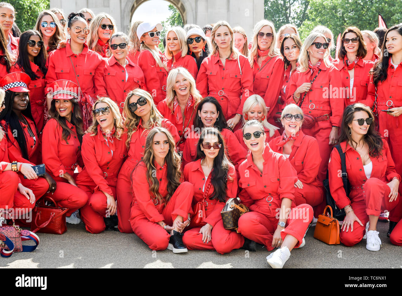 Londres, Royaume-Uni. 06 Juin, 2019. Assister aux célébrités Cash & Rocket Photocall à Wellington Arch, le 6 juin 2019, Londres, Royaume-Uni : Crédit photo Capital/Alamy Live News Banque D'Images