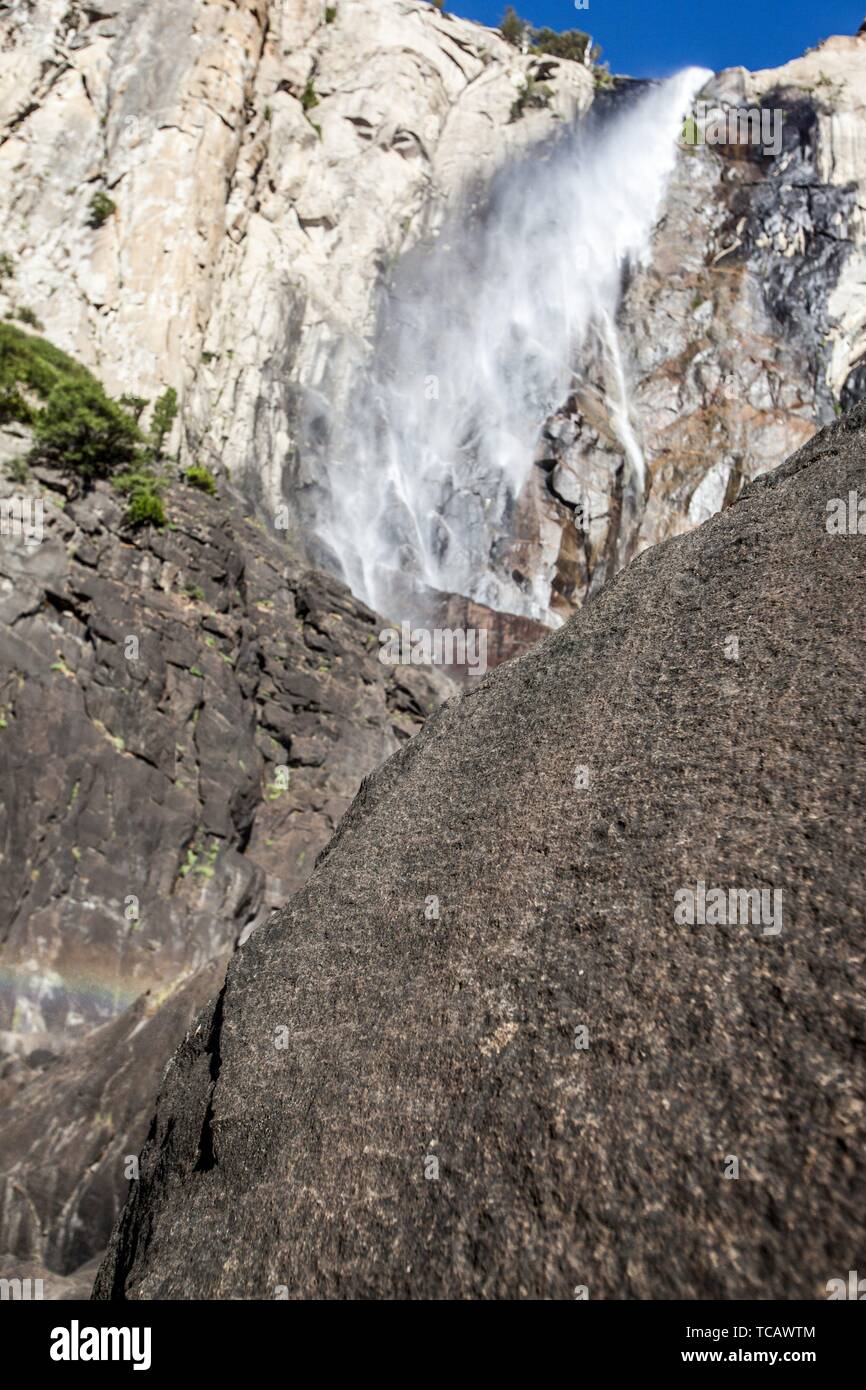 Horsetail Falls Yosemite Banque D Image Et Photos Alamy