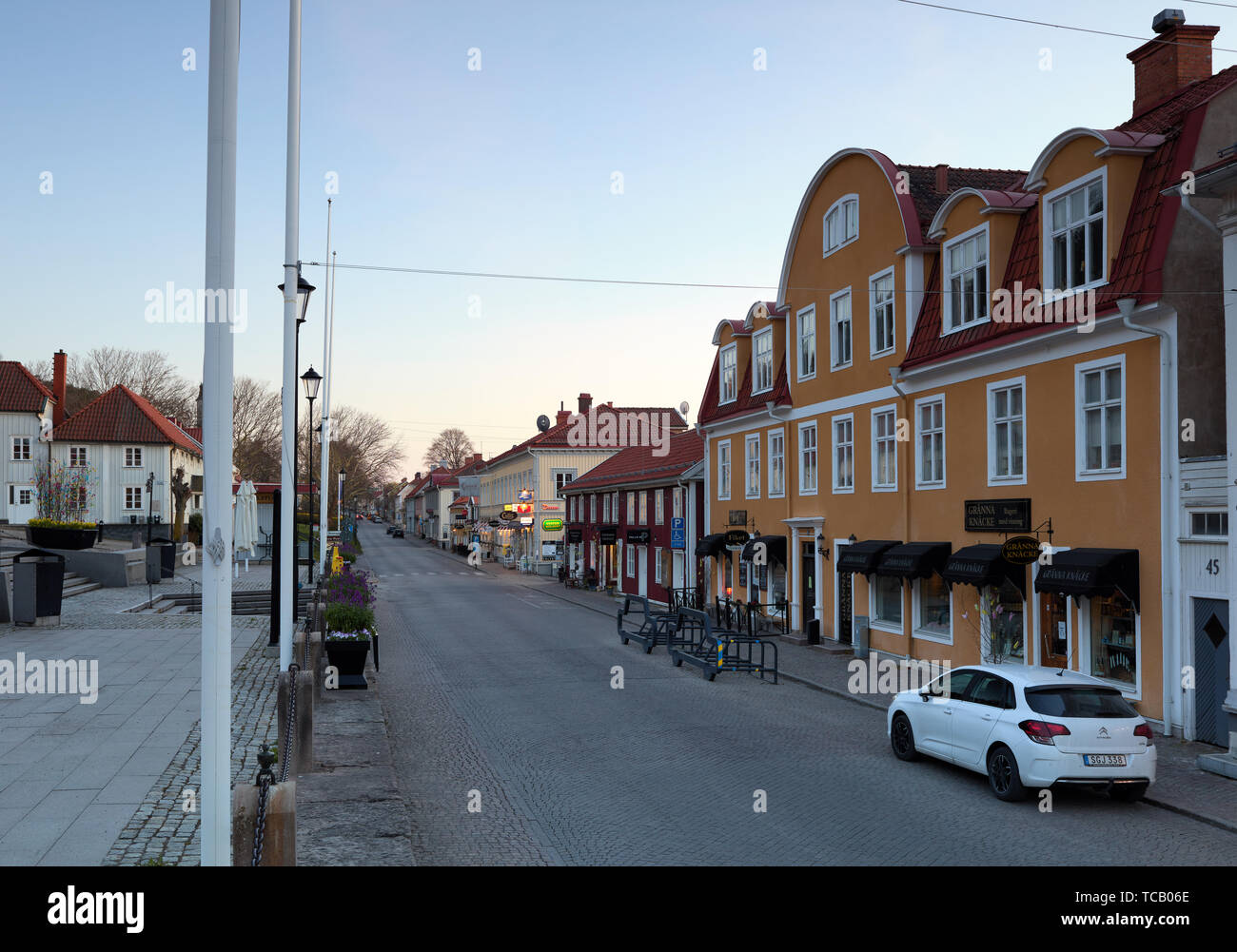 Brahegatan, suède en Gränna Banque D'Images