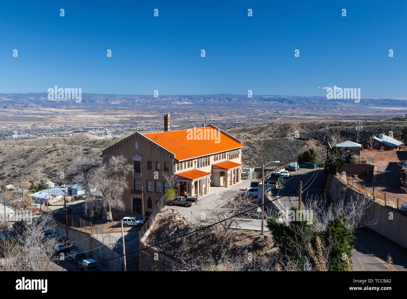 Rues de Jerome Arizona USA Banque D'Images