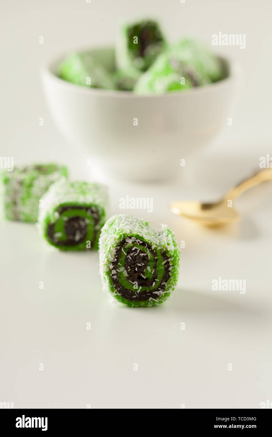 L'est traditionnels desserts sur la table Banque D'Images