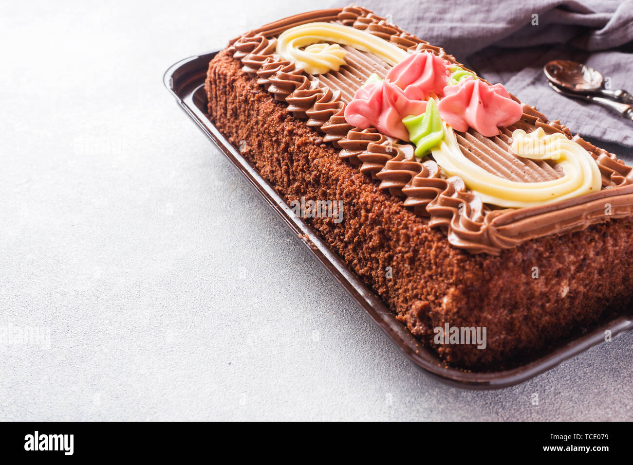 Gateau Rectangulaire Banque D Image Et Photos Alamy