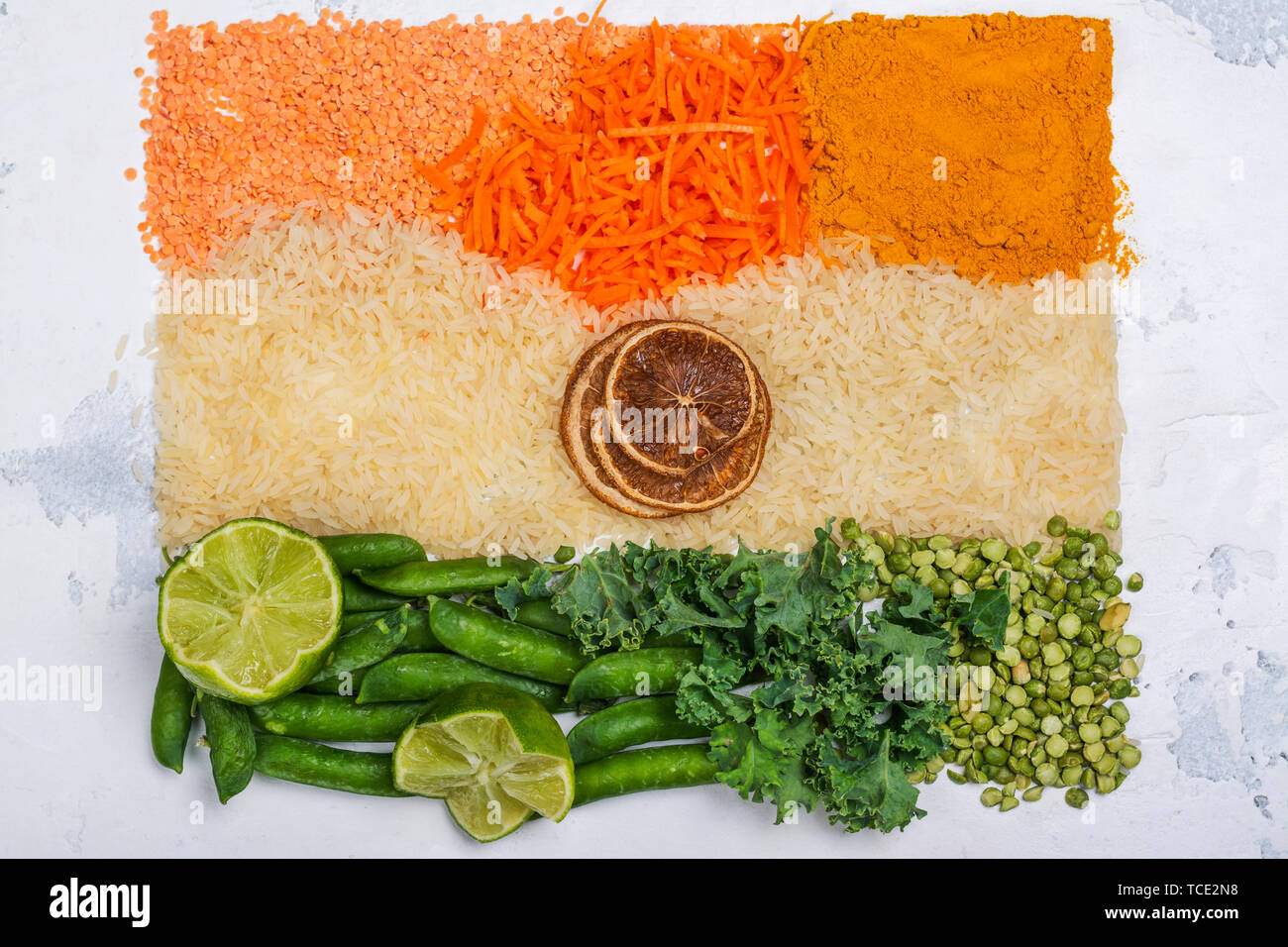 Concept de la journée de l'indépendance de l'Inde Banque D'Images