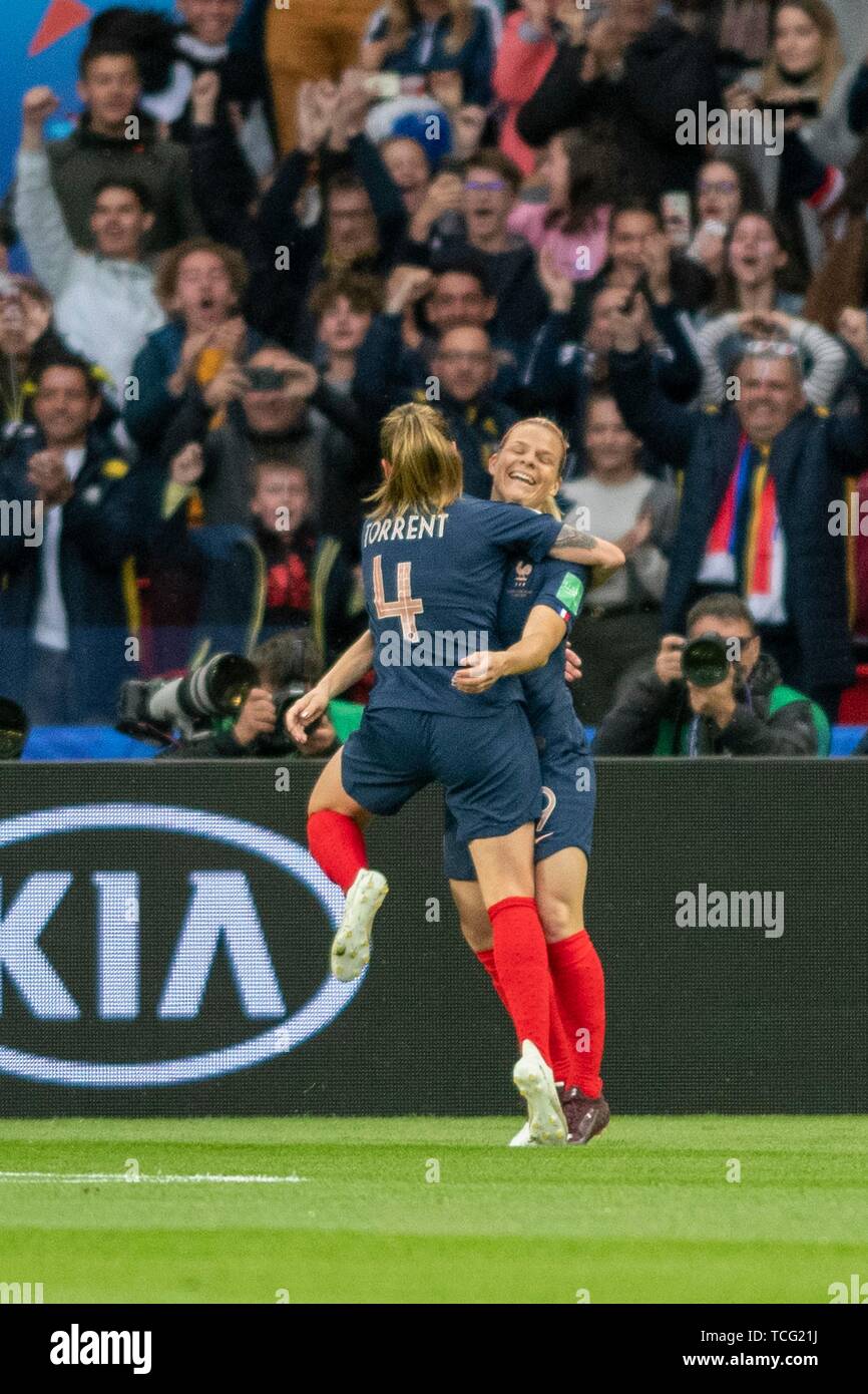 PARIS, SI - 07.06.2019 : LA FRANCE CONTRE LA CORÉE DU SUD - XXXXX.