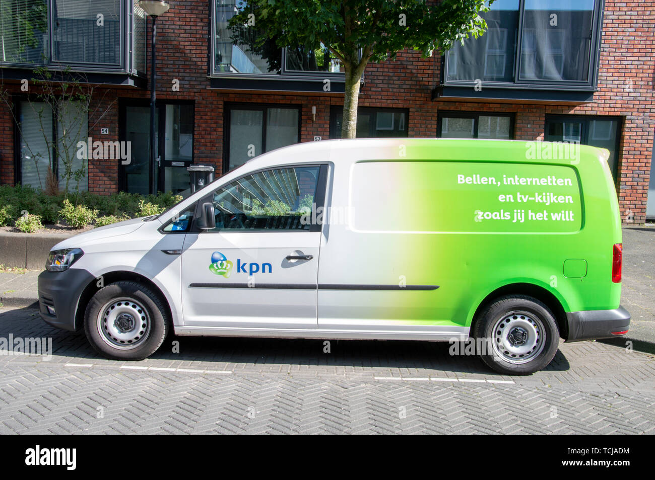 Voiture de société KPN aux Pays-Bas, à Amsterdam, 2019 Banque D'Images