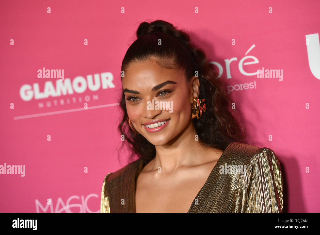 Le plus élégant de US Weekly New Yorker parti, arrivées, printemps été 2019, Fashion Week de New York, USA - 12 Sep 2018 - Shanina Shaik Banque D'Images