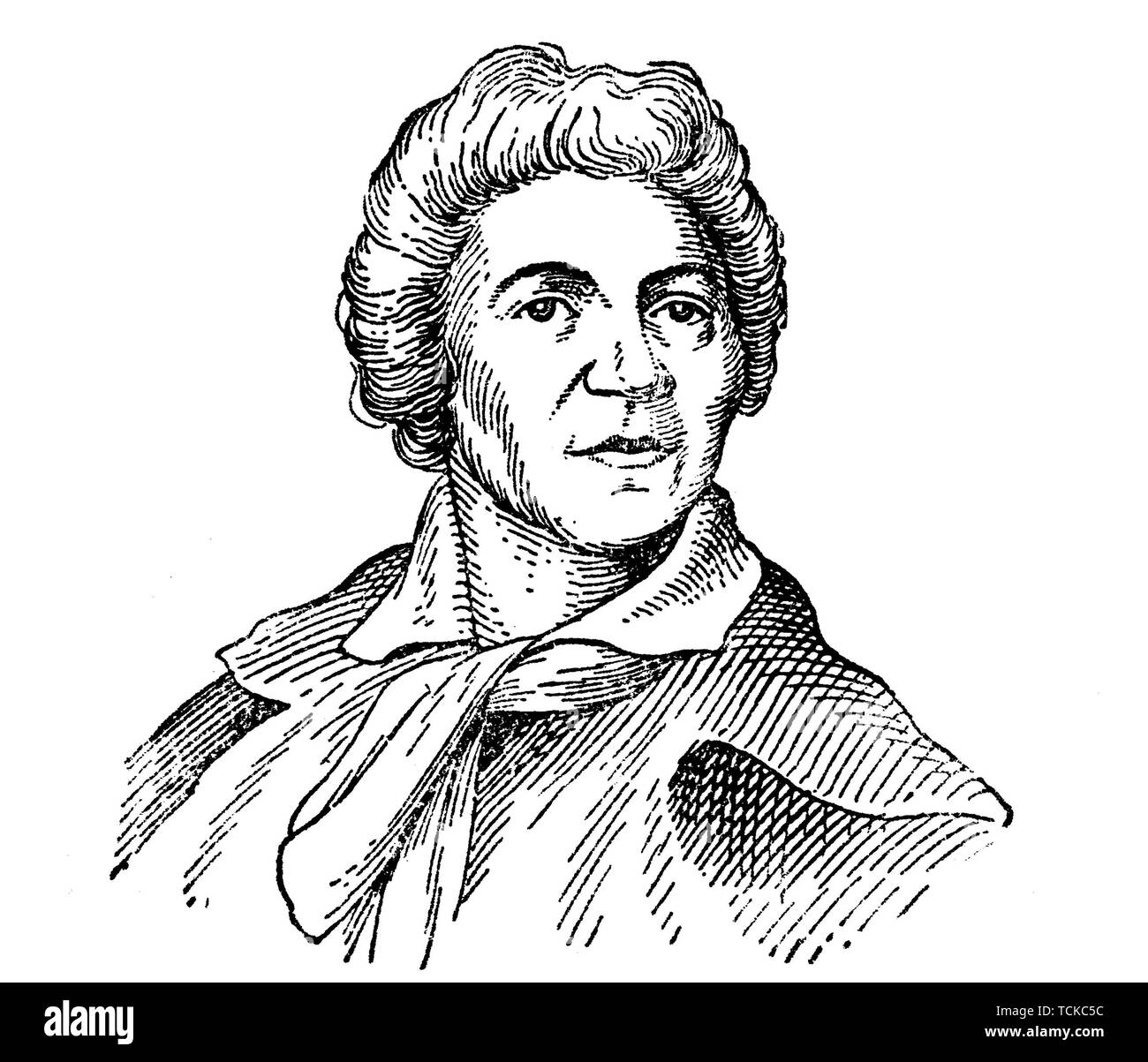 Jean-Paul Marat, 1743-1793, était un théoricien politique français,  médecin, et de scientifique, journaliste et homme politique lors de la  Révolution Française, 1880 Photo Stock - Alamy