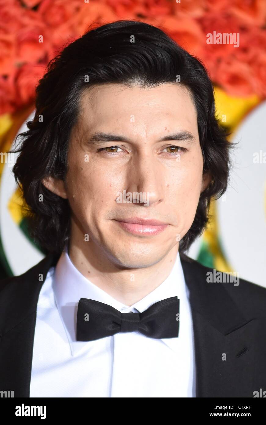 New York, NY, USA. 9 juin, 2019. Adam Driver aux arrivées pour la 73e Assemblée annuelle - Partie 2 Tony Awards, le Radio City Music Hall, du Rockefeller Center, New York, NY Le 9 juin 2019. Credit : Kristin Callahan/Everett Collection/Alamy Live News Banque D'Images