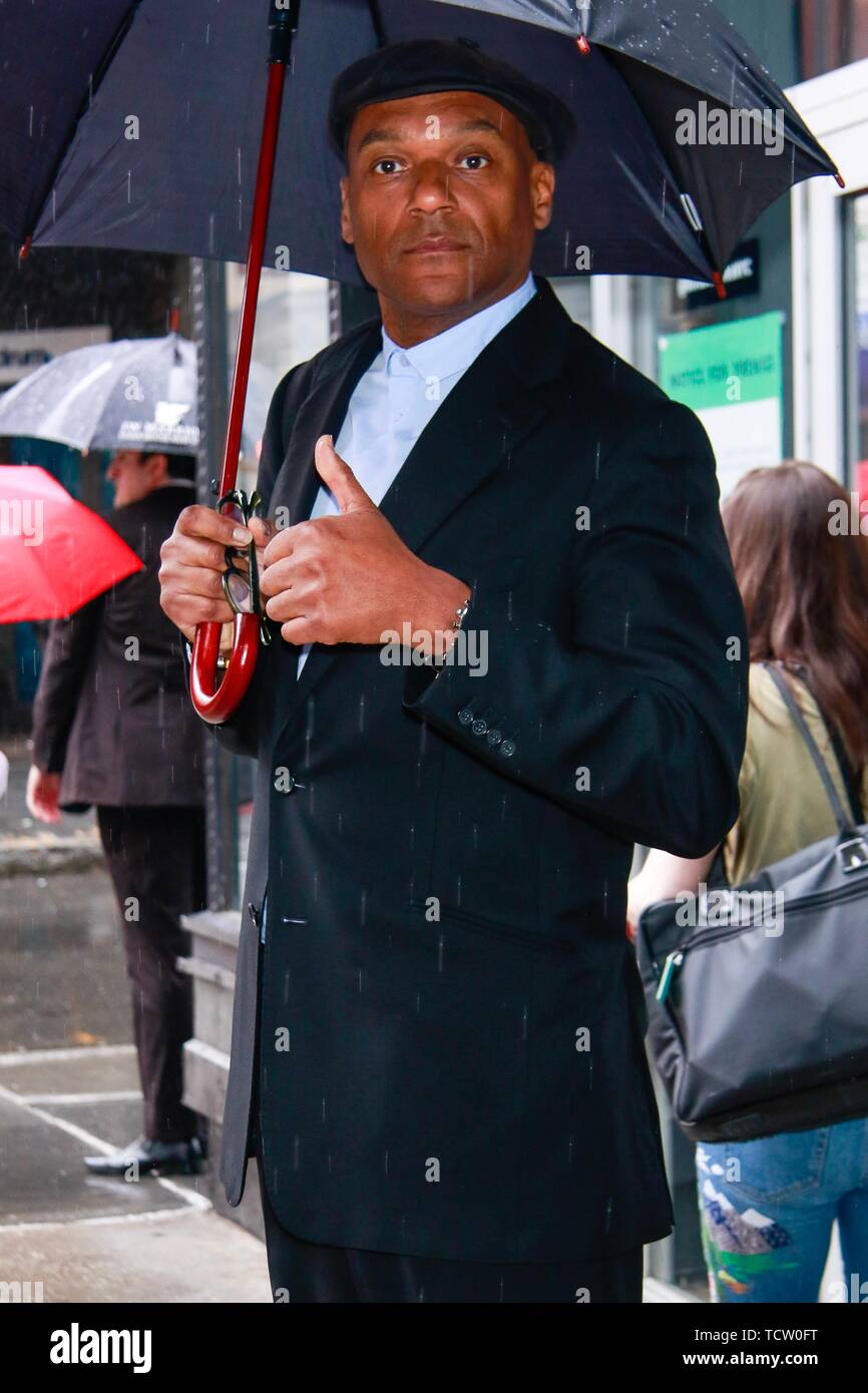 New York, NY, USA. 10 Juin, 2019. Colin Salmon à construire ensemble le 10 juin 2019 à New York. Crédit : Diego Corredor Punch/media/Alamy Live News Banque D'Images