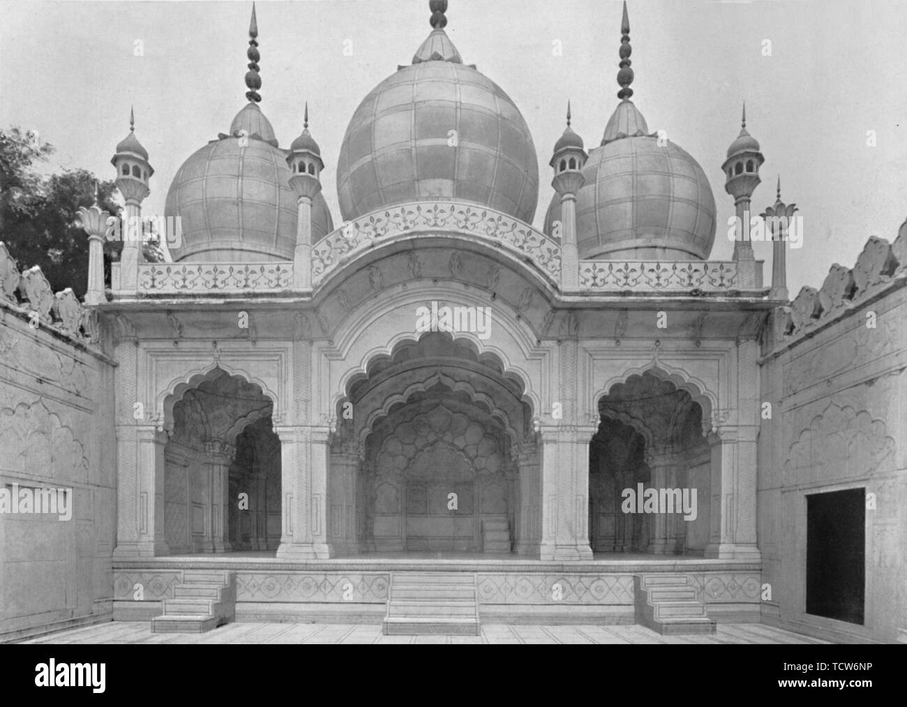 'Delhi. La Moti Musjid ou mosquée de la perle", c1910. Créateur : Inconnu. Banque D'Images