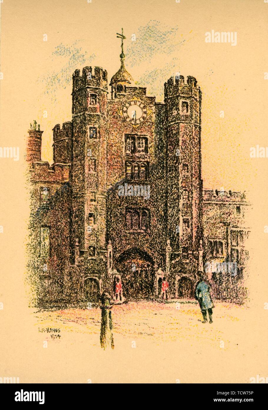 'St. James' Palace', 1924. Organisateur : L'UN Hayes. Banque D'Images