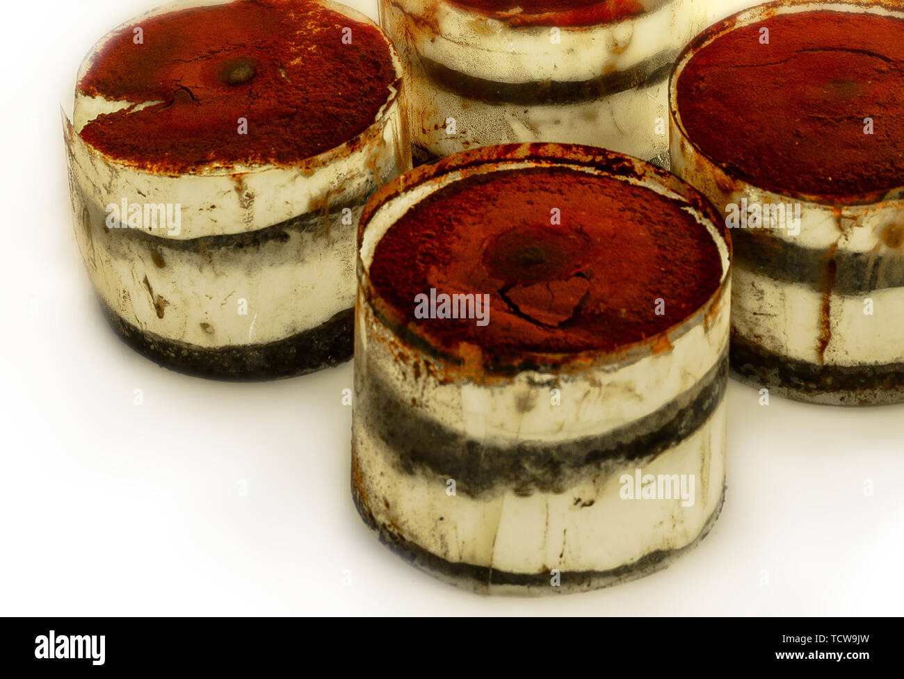 Les boîtes de gâteaux, Close up Banque D'Images