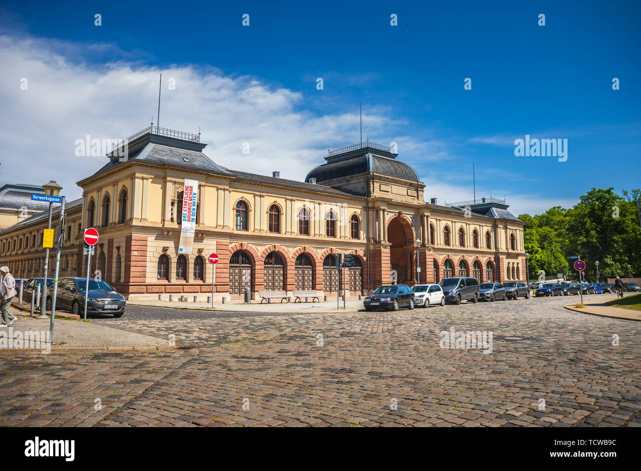 WEIMAR, ALLEMAGNE - circa 2019, juillet : Thuringe's central archives d'état de Weimar en Thuringe, Allemagne Banque D'Images